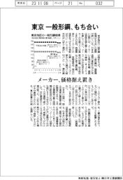 東京の一般形鋼、もち合い