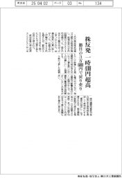 株反発、一時400円超高 節目の3万6000円で戻り売り