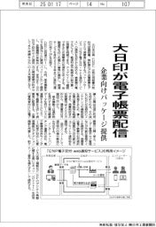 大日印が電子帳票配信 企業向けパッケージ提供