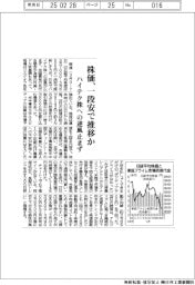 株価、一段安で推移か ハイテク株への逆風止まず