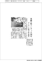 ダイサン、果樹・枝ワンタッチ固定 落下防止器具