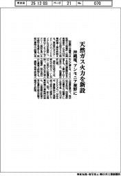 沖縄電、天然ガス火力を新設 アンモニア視野に