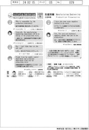 ものづくり現場のリアル英会話(9)