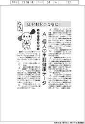 ものたんが聞くQ&A/PHRってなに?