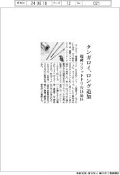 タンガロイ、ロング追加　超硬ソリッドドリル１８品目