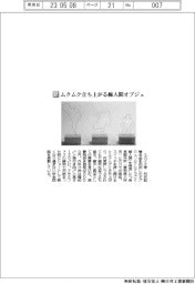 ユカイ工学／ムクムク立ち上がる線人間オブジェ