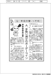 ものたんが聞くＱ＆Ａ／「年収の壁」って何？