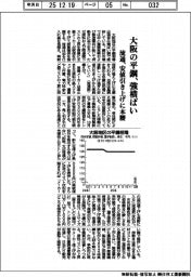 大阪の平鋼、強横ばい　流通、安値引き上げに本腰