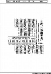 日鉄、Ｈ形鋼値上げ　店売り６月契約５千円、３カ月ぶり