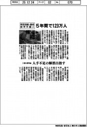 入管・厚労省、特定技能・育成就労外国人5年間で１２３万人