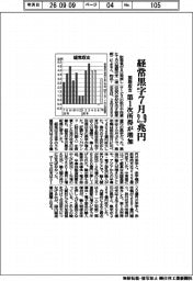 柱／グラフ／財務省／７月の国際収支