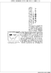 アルミ割増金、４ー６月期１８２ドル　提示額を下回る