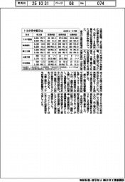 決算／トヨタ中堅部品、３社が上方修正　