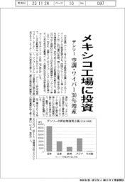 デンソー、メキシコ工場に投資 空調・ワイパー30%増産