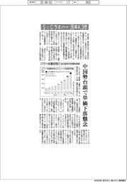 ＳｉＣウエハー３５年４・３倍　富士経済がパワー半導体向け市場動向調査
