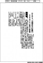 ルネサスの前１２月期、当期赤字５１７億円　米ウルフ経営不振影響