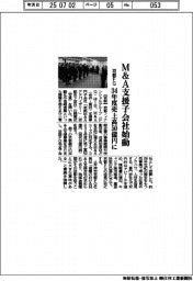 京都ＦＧ、Ｍ＆Ａ支援子会社始動　３４年度売上高５０億円に