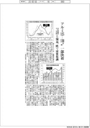 アルミ対日割増金４－6月期、１２５―１３５㌦一部決着　