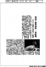 千葉大など、東南ア熱帯雨林を一貫監視　衛星の角度ズレ解消