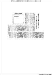 大阪の平鋼、弱もち合い　タイト感なく安値折り合い