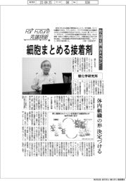 For Future 先端技術(101)理化学研究所 たんぱく質「カドヘリン」