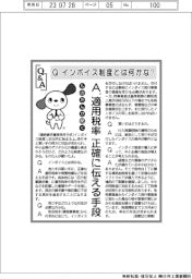 ものたんが聞くＱ＆Ａ／インボイス制度とは何かな？