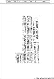 エネ高騰で利益減　中小・小規模　価格転嫁も不十分　全国連調査