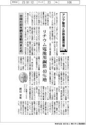 アジア動向と非鉄金属市場（１００）中国の2022年銅生産動向まとめ