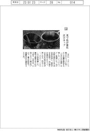 オロル/光で色が変化、広口カップ